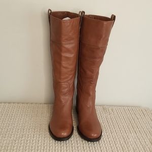 ⬇️🎄 SALE | BCBG | Cognac Pull-on Round Toe Boots Size 10